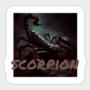 scorpion Sticker